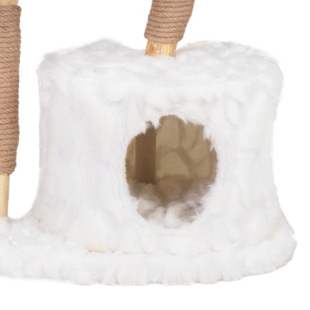 Modern Cat Tree, Natural Branch Cat Tower