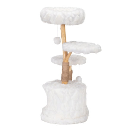 Modern Cat Tree, Natural Branch Cat Tower