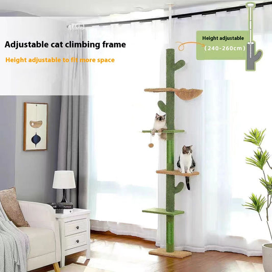 Cactus Cat Nest Cat Tree Integrated Cat Scratch Board