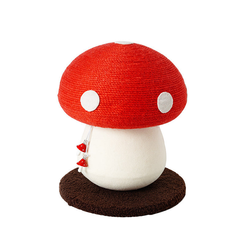 Cat Scratch Board Red Mushroom