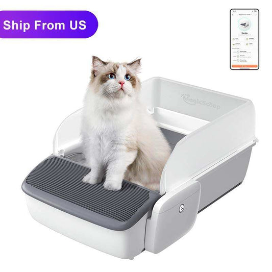 Automatic Cat Litter Box Self-cleaning
