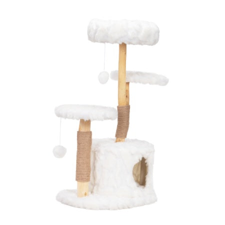 Modern Cat Tree, Natural Branch Cat Tower