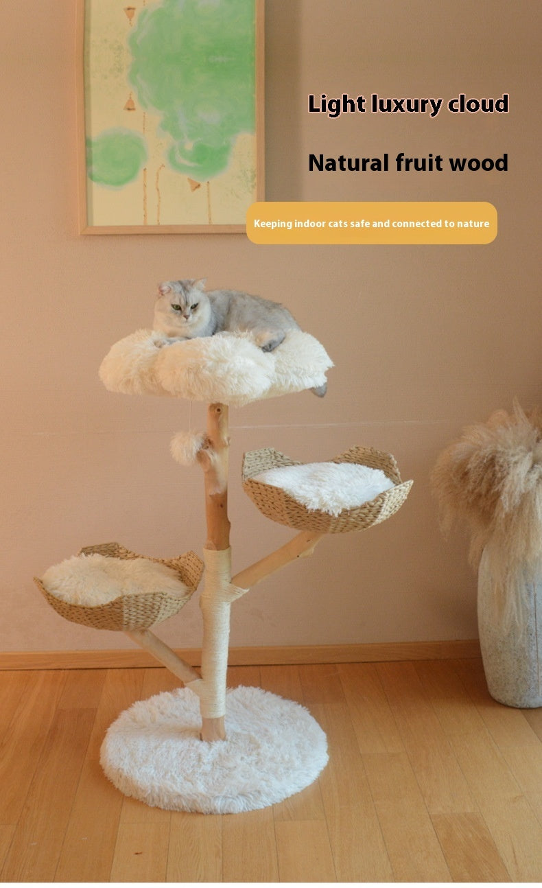 Natural Fruit Cat Tree