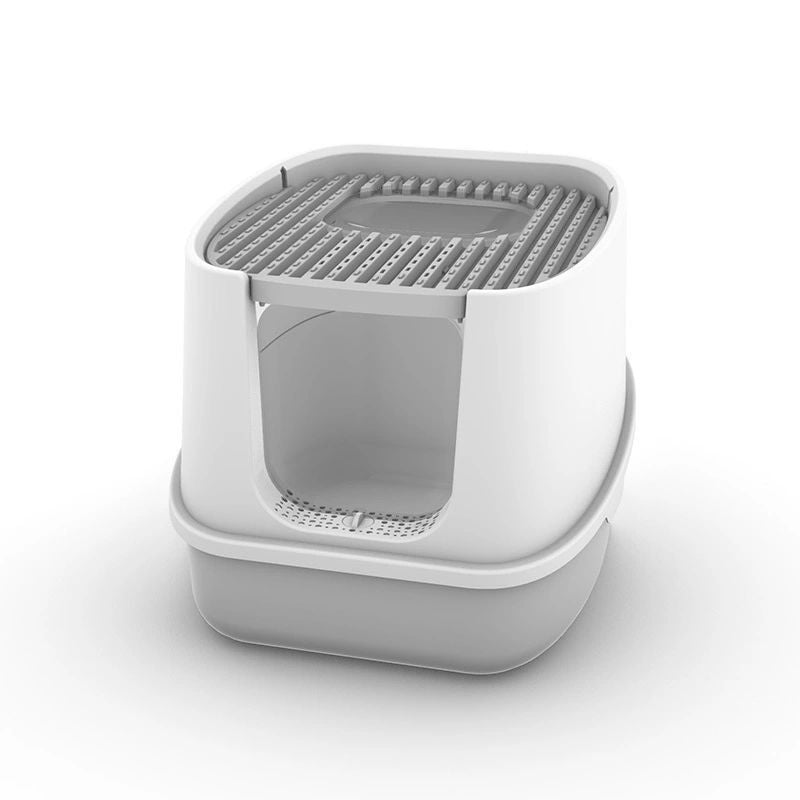 Household Fashion Fully Enclosed Cat Litter Box Anti-splash