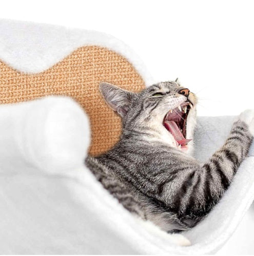 Cat Climbing Frame Wall-mounted Hanging Scratching Pole Cat Hammock Stairs